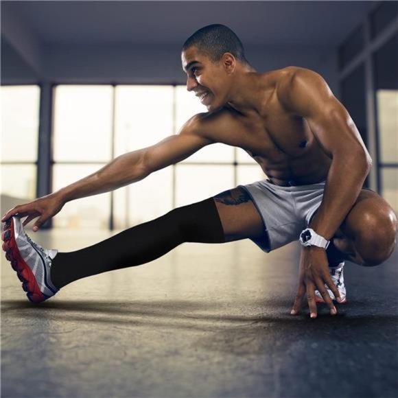 CHARMKING Compression Socks (3 Pairs) Knee High Compression Sock